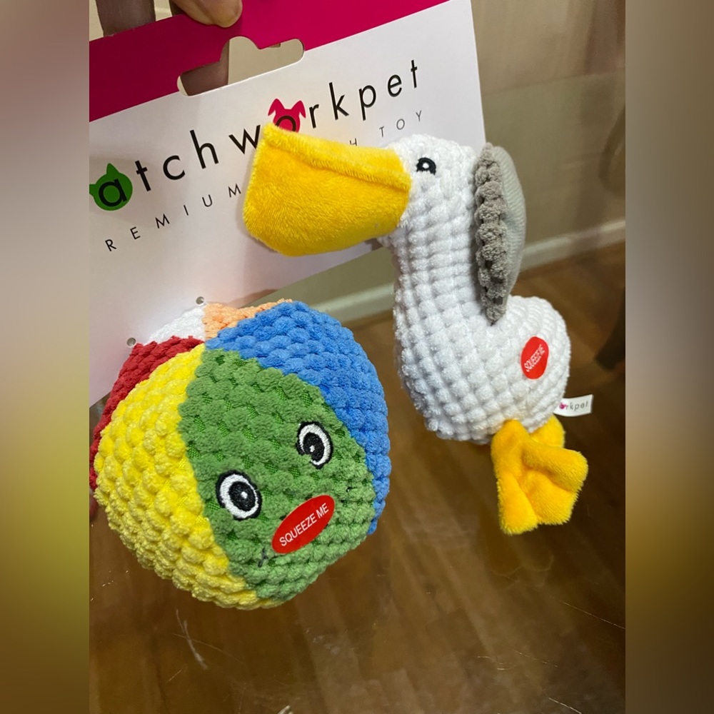 Brand New Set Of Toy With Squeaker